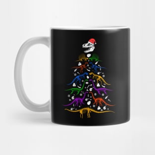 Dinosaur Christmas Tree Mug